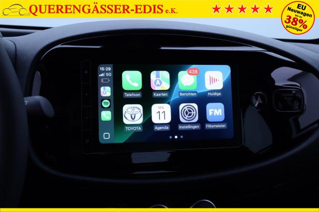 Toyota Aygo X 1.0 VVT-i 72PS Business Edition Sitzheizung AbstandsTempomat Multifunktionslenkrad Klima Radio Bluetooth Touchscreen wireless Apple CarPlay + Android Auto 