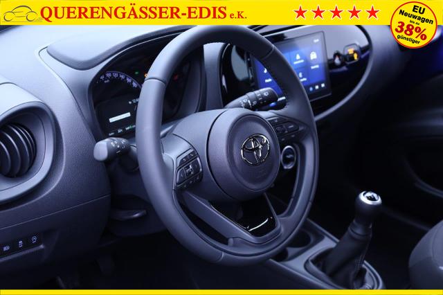 Toyota Aygo X 1.0 VVT-i 72PS Business Edition Sitzheizung AbstandsTempomat Multifunktionslenkrad Klima Radio Bluetooth Touchscreen wireless Apple CarPlay + Android Auto 
