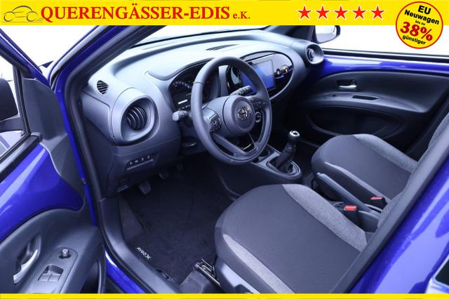 Toyota Aygo X 1.0 VVT-i 72PS Business Edition Sitzheizung AbstandsTempomat Multifunktionslenkrad Klima Radio Bluetooth Touchscreen wireless Apple CarPlay + Android Auto 