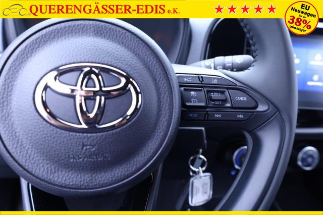 Toyota Aygo X 1.0 VVT-i 72PS Business Edition Sitzheizung AbstandsTempomat Multifunktionslenkrad Klima Radio Bluetooth Touchscreen wireless Apple CarPlay + Android Auto 