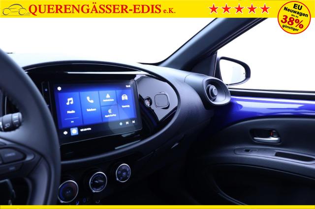 Toyota Aygo X 1.0 VVT-i 72PS Business Edition Sitzheizung AbstandsTempomat Multifunktionslenkrad Klima Radio Bluetooth Touchscreen wireless Apple CarPlay + Android Auto 