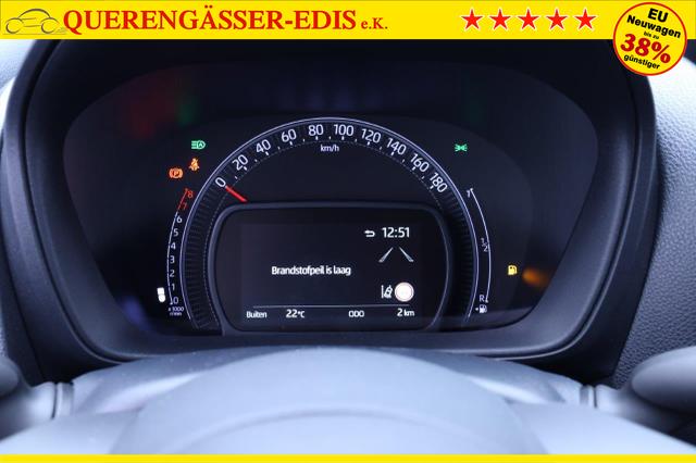 Toyota Aygo X 1.0 VVT-i 72PS Business Edition Sitzheizung AbstandsTempomat Multifunktionslenkrad Klima Radio Bluetooth Touchscreen wireless Apple CarPlay + Android Auto 