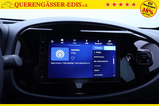 Toyota Aygo X 1.0 VVT-i 72PS Business Edition Sitzheizung AbstandsTempomat Multifunktionslenkrad Klima Radio Bluetooth Touchscreen wireless Apple CarPlay + Android Auto 
