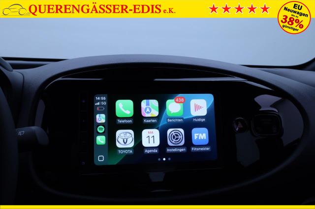 Toyota Aygo X 1.0 VVT-i 72PS Business Edition Sitzheizung AbstandsTempomat Multifunktionslenkrad Klima Radio Bluetooth Touchscreen wireless Apple CarPlay + Android Auto 