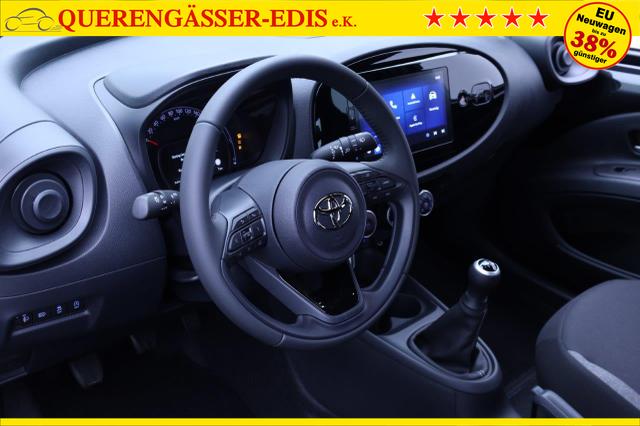 Toyota Aygo X 1.0 VVT-i 72PS Business Edition Sitzheizung AbstandsTempomat Multifunktionslenkrad Klima Radio Bluetooth Touchscreen wireless Apple CarPlay + Android Auto 