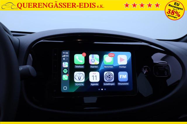 Toyota Aygo X 1.0 VVT-i 72PS Business Edition Sitzheizung AbstandsTempomat Multifunktionslenkrad Klima Radio Bluetooth Touchscreen wireless Apple CarPlay + Android Auto 
