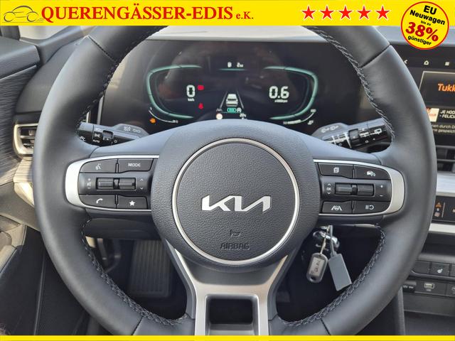 Kia Sportage Vision 1.6 T-GDi MHEV 160PS Sitzheizung Lenkradheizung Klimaautomatik Navi Bluetooth Touchscreen Apple CarPlay Android Auto PDC v+h Rückf.Kamera Tempomat 17"LM 
