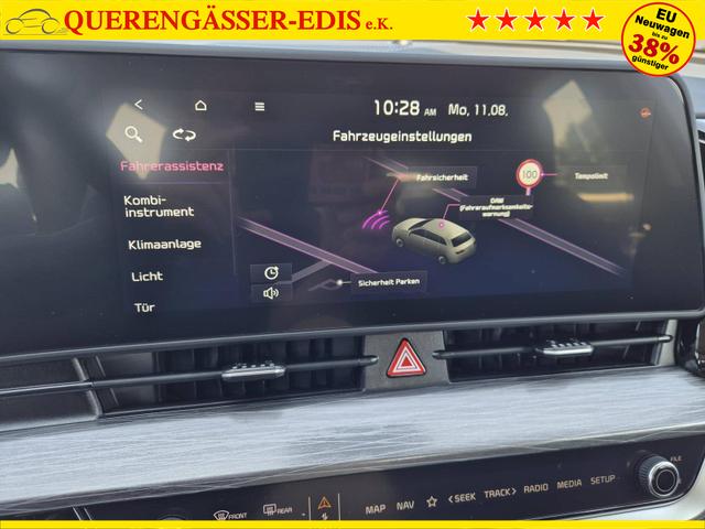 Kia Sportage Vision 1.6 T-GDi MHEV 160PS Sitzheizung Lenkradheizung Klimaautomatik Navi Bluetooth Touchscreen Apple CarPlay Android Auto PDC v+h Rückf.Kamera Tempomat 17"LM 