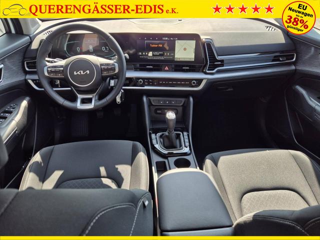 Kia Sportage Vision 1.6 T-GDi MHEV 160PS Sitzheizung Lenkradheizung Klimaautomatik Navi Bluetooth Touchscreen Apple CarPlay Android Auto PDC v+h Rückf.Kamera Tempomat 17"LM 