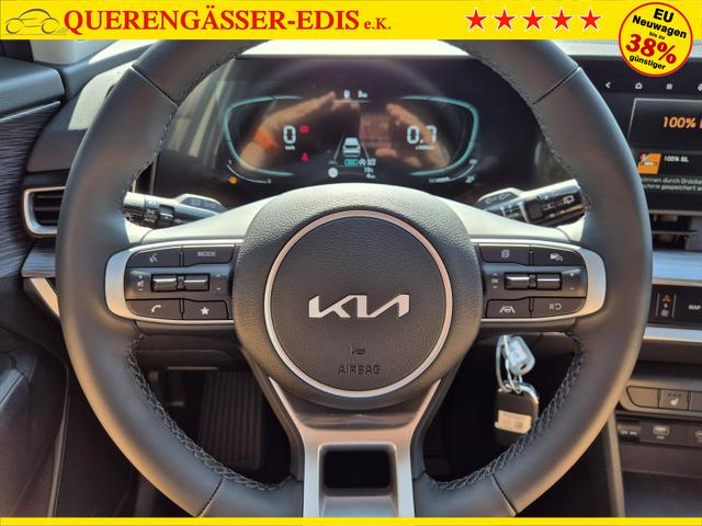 Kia Sportage Vision 1.6 T-GDi MHEV 160PS Sitzheizung Lenkradheizung Klimaautomatik Navi Bluetooth Touchscreen Apple CarPlay Android Auto PDC v+h Rückf.Kamera Tempomat 17"LM 