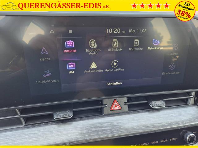 Kia Sportage Vision 1.6 T-GDi MHEV 160PS Sitzheizung Lenkradheizung Klimaautomatik Navi Bluetooth Touchscreen Apple CarPlay Android Auto PDC v+h Rückf.Kamera Tempomat 17"LM 
