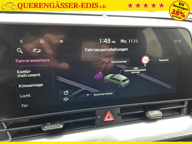 Kia Sportage Vision 1.6 T-GDi MHEV 160PS Automatik Sitzheizung Lenkradheizung Klimaautomatik Navi Bluetooth Touchscreen Apple CarPlay Android Auto PDC v+h Rückf.Kamera Tempomat 17"LM 