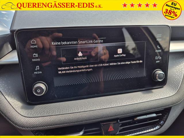 Skoda Fabia 1.0 TSI 115PS DSG Selection 5-türig Rückf.Kamera Parksensoren Sitzheizung Multifunktionslenkrad Klima Skoda-Radio Bluetooth Touchscreen Tempomat Nebelsch. Apple CarPlay + Android Auto 