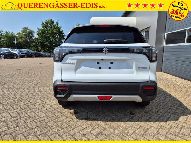 Suzuki S-Cross Comfort+ 129PS MHEV 4x4 ALLGRIP 1.4 Boosterjet Teil-Leder Navi Klimaautomatik Sitzheizung ACC PDC v+h 4x Kamera Suzuki-Radio Apple CarPlay Android Auto Touchscreen 2xKeyless 17-LM 