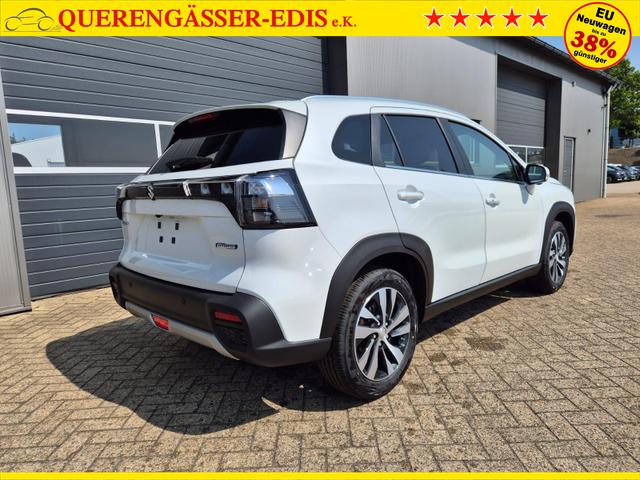 Suzuki S-Cross Comfort+ 129PS MHEV 4x4 ALLGRIP 1.4 Boosterjet Teil-Leder Navi Klimaautomatik Sitzheizung ACC PDC v+h 4x Kamera Suzuki-Radio Apple CarPlay Android Auto Touchscreen 2xKeyless 17-LM 
