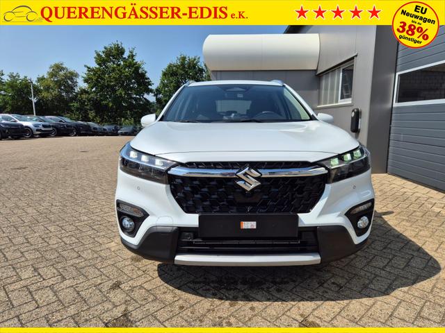Suzuki S-Cross Comfort+ 129PS MHEV 4x4 ALLGRIP 1.4 Boosterjet Teil-Leder Navi Klimaautomatik Sitzheizung ACC PDC v+h 4x Kamera Suzuki-Radio Apple CarPlay Android Auto Touchscreen 2xKeyless 17-LM 