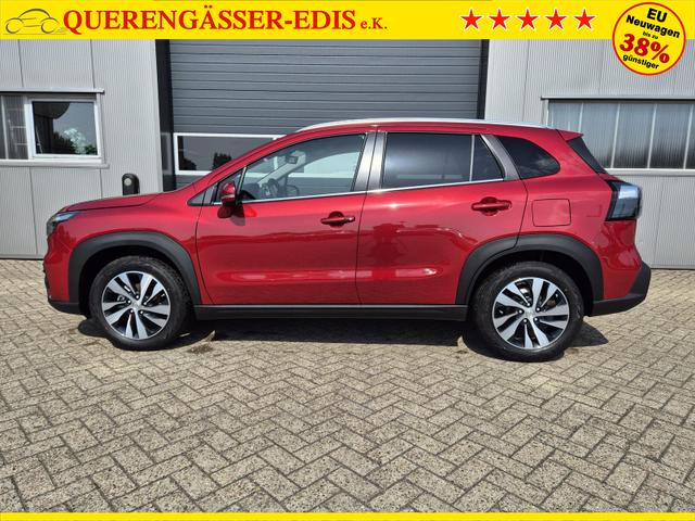 Suzuki S-Cross Comfort+ 129PS MHEV 4x4 ALLGRIP 1.4 Boosterjet Teil-Leder Navi Klimaautomatik Sitzheizung ACC PDC v+h 4x Kamera Suzuki-Radio Apple CarPlay Android Auto Touchscreen 2xKeyless 17-LM 