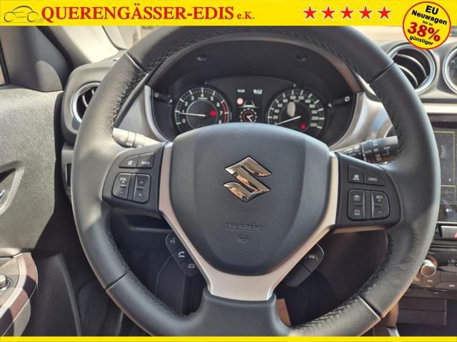 Suzuki Vitara Comfort 129PS MHEV 1.4 Boosterjet Navi Klimaautomatik Sitzheizung ACC PDC Rückf.Kamera Suzuki-Radio Apple CarPlay Android Auto Touchscreen 2xKeyless 17-LM 