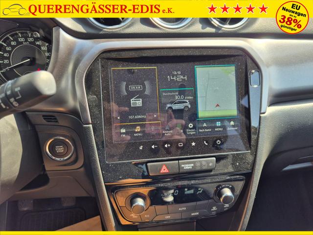 Suzuki Vitara Comfort 129PS MHEV 1.4 Boosterjet Navi Klimaautomatik Sitzheizung ACC PDC Rückf.Kamera Suzuki-Radio Apple CarPlay Android Auto Touchscreen 2xKeyless 17-LM 