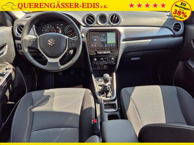 Suzuki Vitara Comfort 129PS MHEV 1.4 Boosterjet Navi Klimaautomatik Sitzheizung ACC PDC Rückf.Kamera Suzuki-Radio Apple CarPlay Android Auto Touchscreen 2xKeyless 17-LM 