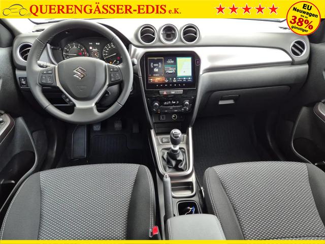 Suzuki Vitara Comfort 129PS MHEV 1.4 Boosterjet Navi Klimaautomatik Sitzheizung ACC PDC Rückf.Kamera Suzuki-Radio Apple CarPlay Android Auto Touchscreen 2xKeyless 17-LM 