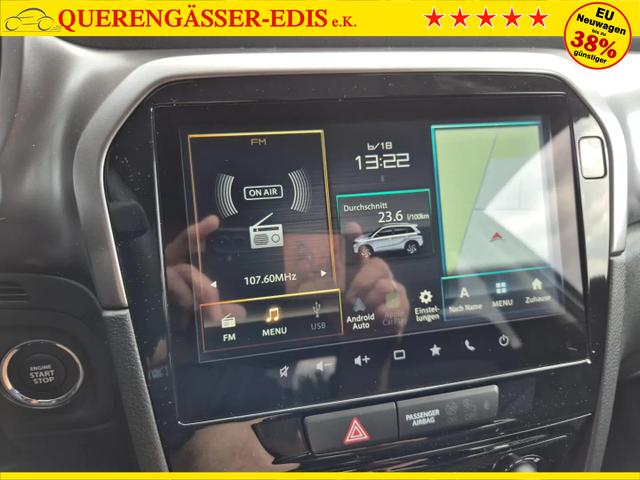 Suzuki Vitara Comfort 129PS MHEV 1.4 Boosterjet Navi Klimaautomatik Sitzheizung ACC PDC Rückf.Kamera Suzuki-Radio Apple CarPlay Android Auto Touchscreen 2xKeyless 17-LM 