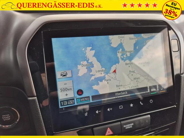 Suzuki Vitara Comfort 129PS MHEV 1.4 Boosterjet Navi Klimaautomatik Sitzheizung ACC PDC Rückf.Kamera Suzuki-Radio Apple CarPlay Android Auto Touchscreen 2xKeyless 17-LM 