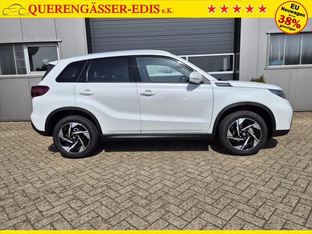 Suzuki Vitara 1.4 Boosterjet 129PS Hybrid Comfort+ Teilleder mit Alcantara Navi Klimaautomatik Sitzheizung ACC PDC v+h Rückf.Kamera Suzuki-Radio Apple CarPlay Android Auto Touchscreen 2xKeyless 17-LM 