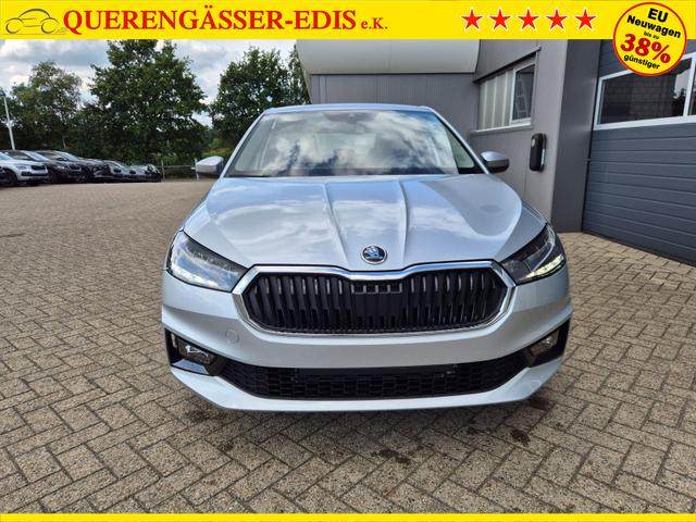 Skoda Fabia 1.0 TSI 115PS DSG Selection 5-türig Rückf.Kamera Parksensoren Sitzheizung Multifunktionslenkrad Klima Skoda-Radio Bluetooth Touchscreen Tempomat Nebelsch. Apple CarPlay + Android Auto 