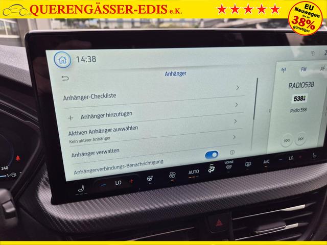 Ford Kuga ST-Line X 243PS PHEV Automatik Black Package schwenkb. AHK Matrix-LED elektr. PanoDach Sitzheizung v+h Lenkradheizung Frontscheibe beheizb. Navi SYNC4 Apple CarPlay Android Auto Touchscreen PDC 4xKamera 2xKeyless B+O Sound 20"LM vollelektr. Reic 