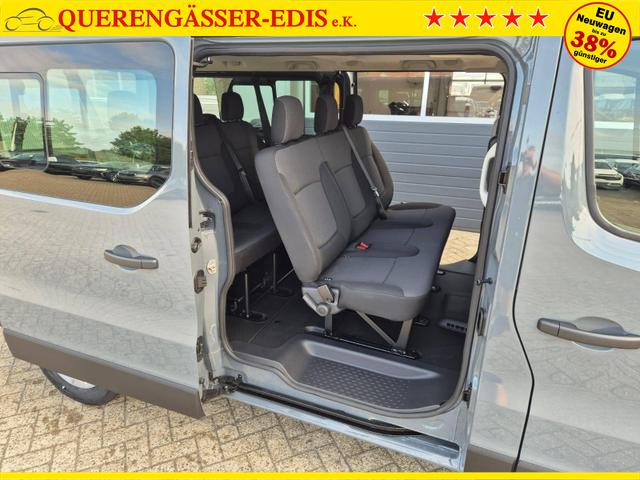 Renault Trafic Combi L2 2.0 dCi 150PS Grand Evolution 9-Sitzer Rollstuhlrampe Rollstuhlsicherung Schiebetür l+r Klima v+h DAB Bluetooth Touchscreen Apple CarPlay Android Auto PDC Rückf.Kamera 