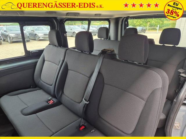 Renault Trafic Combi L2 2.0 dCi 150PS Grand Evolution 9-Sitzer Rollstuhlrampe Rollstuhlsicherung Schiebetür l+r Klima v+h DAB Bluetooth Touchscreen Apple CarPlay Android Auto PDC Rückf.Kamera 