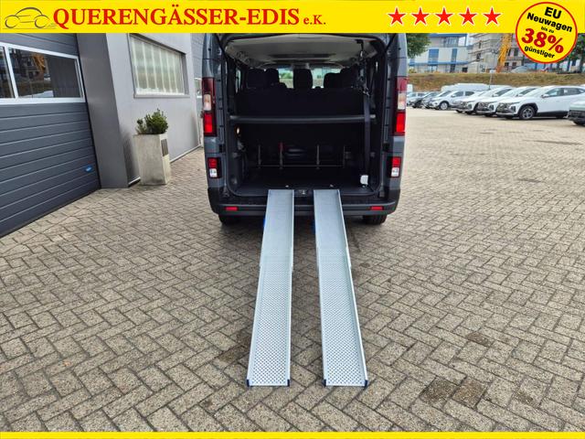 Renault Trafic Combi L2 2.0 dCi 150PS Grand Evolution 9-Sitzer Rollstuhlrampe Rollstuhlsicherung Schiebetür l+r Klima v+h DAB Bluetooth Touchscreen Apple CarPlay Android Auto PDC Rückf.Kamera 