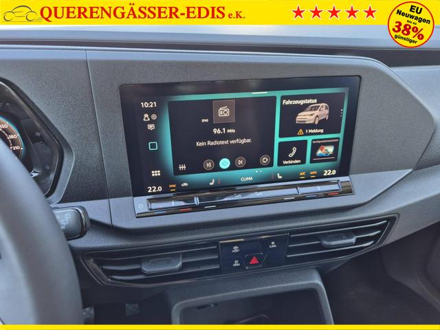 Volkswagen Caddy Cargo Maxi 2.0 TDI 122PS DSG 7-Sitzer Sitzheizung Rückf.Kamera Klimaautomatik PDC v+h Apple CarPlay Android Auto Bluetooth DAB Touchscreen 