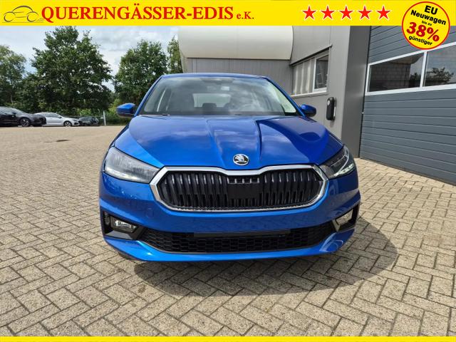 Skoda Fabia 1.0 TSI 115PS DSG Selection 5-türig Rückf.Kamera Parksensoren Sitzheizung Multifunktionslenkrad Klima Skoda-Radio Bluetooth Touchscreen Tempomat Nebelsch. Apple CarPlay + Android Auto 