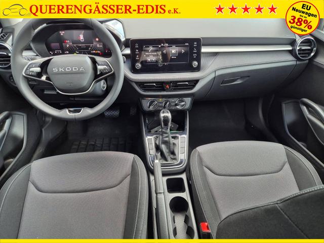 Skoda Fabia 1.0 TSI 115PS DSG Selection 5-türig Rückf.Kamera Parksensoren Sitzheizung Multifunktionslenkrad Klima Skoda-Radio Bluetooth Touchscreen Tempomat Nebelsch. Apple CarPlay + Android Auto 