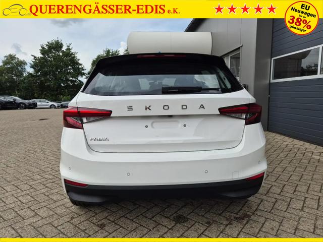 Skoda Fabia 1.0 TSI 115PS DSG Selection 5-türig Rückf.Kamera Parksensoren Sitzheizung Multifunktionslenkrad Klima Skoda-Radio Bluetooth Touchscreen Tempomat Nebelsch. Apple CarPlay + Android Auto 
