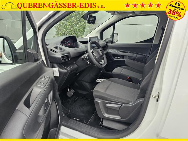 Peugeot Partner 1.5 BlueHDI 130PS Automatik 2-Sitzer Navi Apple CarPlay Android Auto AHK Klima Bluetooth DAB PDC v+h Rückf.Kamera Tempomat Ganzj.Reifen 