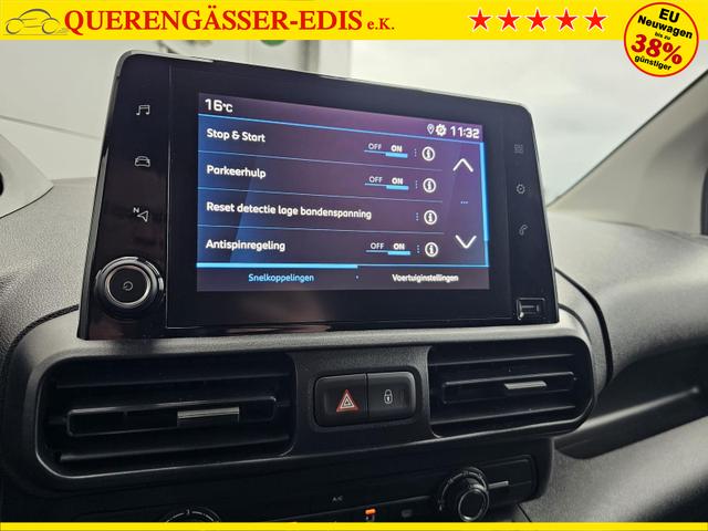 Peugeot Partner 1.5 BlueHDI 130PS Automatik 2-Sitzer Navi Apple CarPlay Android Auto AHK Klima Bluetooth DAB PDC v+h Rückf.Kamera Tempomat Ganzj.Reifen 