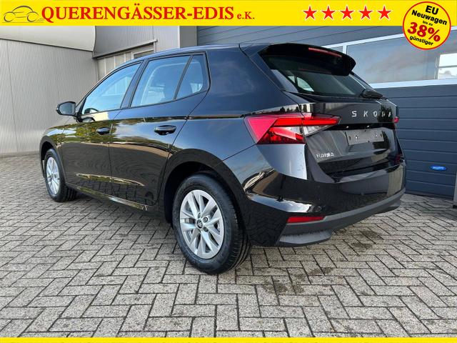 Skoda Fabia 1.0 TSI 115PS DSG Selection 5-türig 15"LM Rückf.Kamera Parksensoren Sitzheizung Multifunktionslenkrad Klima Skoda-Radio Bluetooth Touchscreen Tempomat Nebelsch. Apple CarPlay + Android Auto 