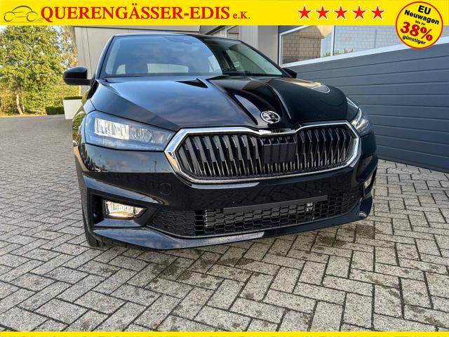 Skoda Fabia 1.0 TSI 115PS DSG Selection 5-türig 15"LM Rückf.Kamera Parksensoren Sitzheizung Multifunktionslenkrad Klima Skoda-Radio Bluetooth Touchscreen Tempomat Nebelsch. Apple CarPlay + Android Auto 