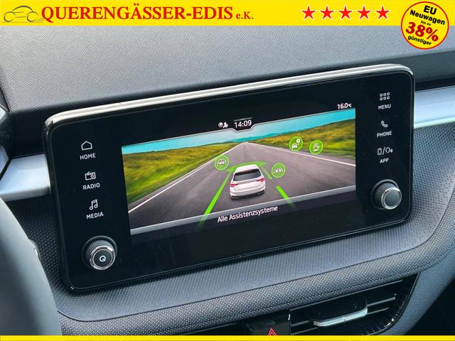 Skoda Fabia 1.0 TSI 115PS DSG Selection 5-türig 15"LM Rückf.Kamera Parksensoren Sitzheizung Multifunktionslenkrad Klima Skoda-Radio Bluetooth Touchscreen Tempomat Nebelsch. Apple CarPlay + Android Auto 