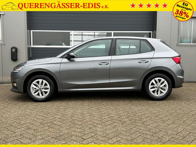 Skoda Fabia 1.0 TSI 115PS DSG Selection 5-türig 15"LM Rückf.Kamera Parksensoren Sitzheizung Multifunktionslenkrad Klima Skoda-Radio Bluetooth Touchscreen Tempomat Nebelsch. Apple CarPlay + Android Auto 