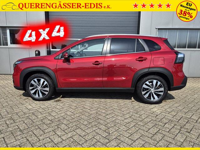 Suzuki S-Cross Comfort+ 110PS MHEV 4x4 ALLGRIP 1.4 Boosterjet Teilleder Navi Klimaautomatik Sitzheizung ACC PDC v+h 4x Kamera Suzuki-Radio Apple CarPlay Android Auto Touchscreen 2xKeyless 17-LM 