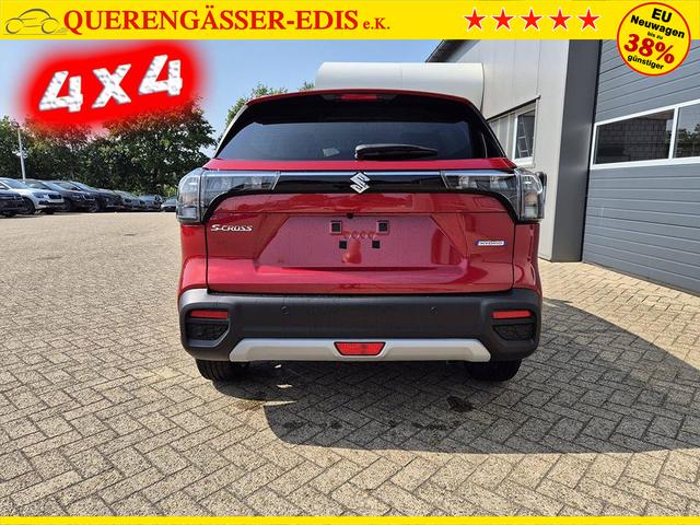 Suzuki S-Cross Comfort+ 110PS MHEV 4x4 ALLGRIP 1.4 Boosterjet Teilleder Navi Klimaautomatik Sitzheizung ACC PDC v+h 4x Kamera Suzuki-Radio Apple CarPlay Android Auto Touchscreen 2xKeyless 17-LM 