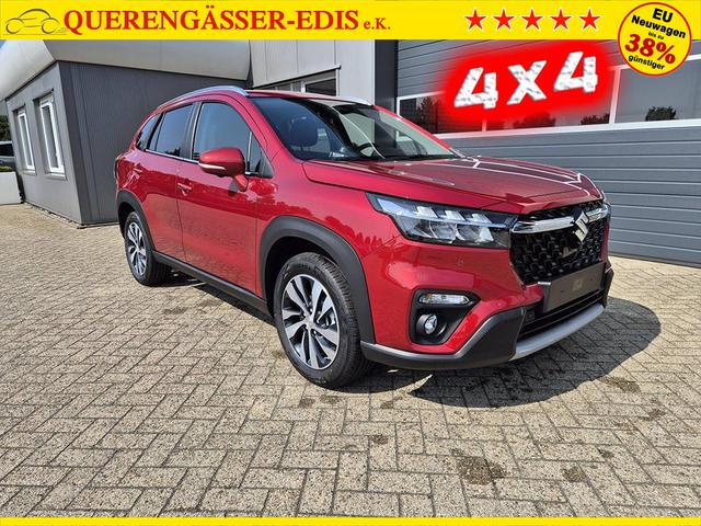 Suzuki S-Cross Comfort+ 110PS MHEV 4x4 ALLGRIP 1.4 Boosterjet Teilleder Navi Klimaautomatik Sitzheizung ACC PDC v+h 4x Kamera Suzuki-Radio Apple CarPlay Android Auto Touchscreen 2xKeyless 17-LM 