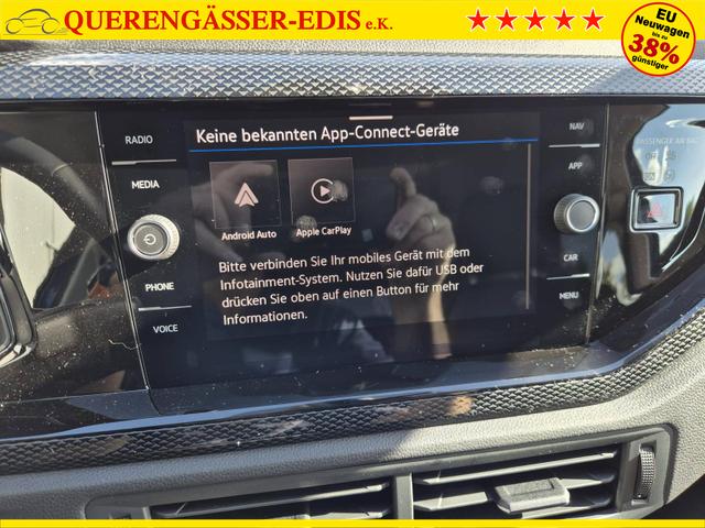 Volkswagen Taigo 1.0 TSI 116PS DSG Life LED-Matrix-Scheinwerfer Klimaautomatik Sitzheizung PDC Rückf.Kamera 17-LM abged.Scheiben 2xKeyless DAB+ Bluetooth Touchscreen Apple CarPlay Android Auto 