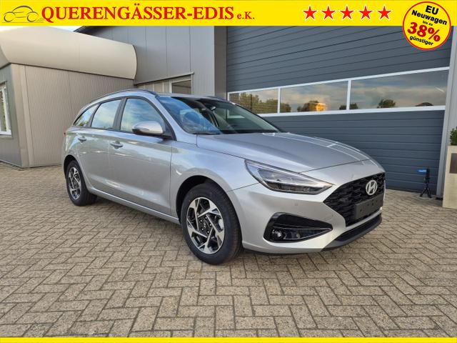 Hyundai i30 Kombi 1.5 T-GDI 95PS Sitzheizung Lenkradheizung Klima Tempomat Navi Apple CarPlay + Android Auto PDC v+h Rückf.Kamera 16-LM 