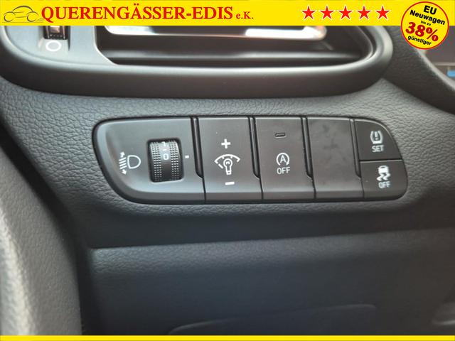 Hyundai i30 Kombi 1.5 T-GDI 95PS Sitzheizung Lenkradheizung Klima Tempomat Navi Apple CarPlay + Android Auto PDC v+h Rückf.Kamera 16-LM 