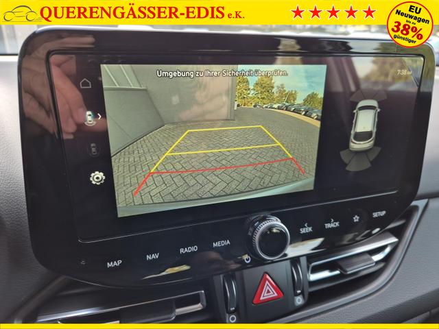 Hyundai i30 Kombi 1.5 T-GDI 95PS Sitzheizung Lenkradheizung Klima Tempomat Navi Apple CarPlay + Android Auto PDC v+h Rückf.Kamera 16-LM 